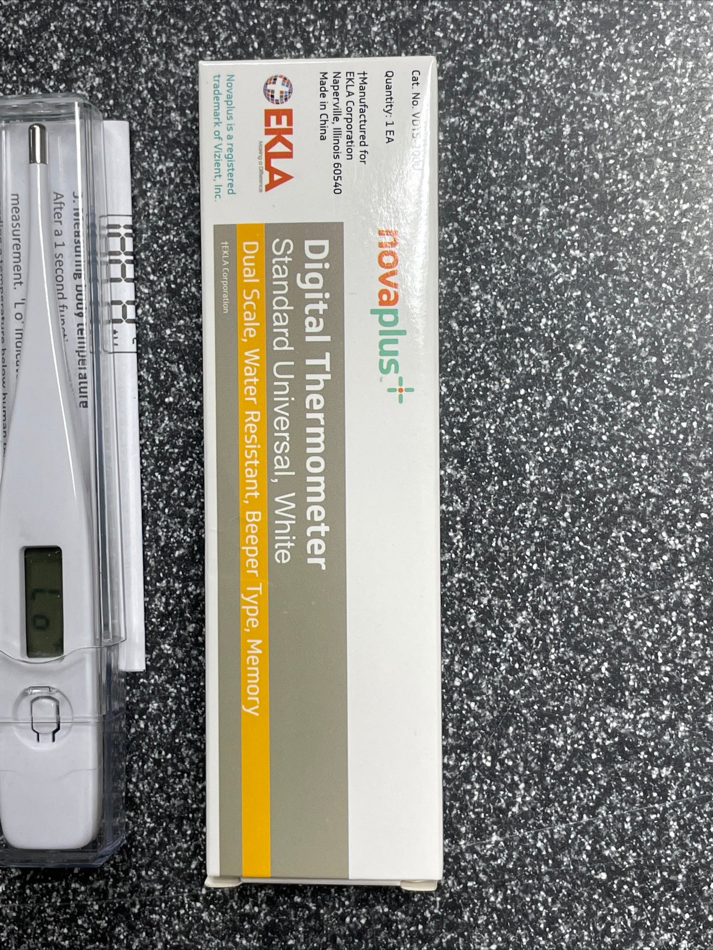 (3) Digital Thermometer ℉/℃ LCD Oral Kids Adult Body Safe