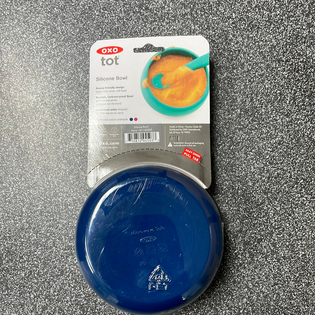 OXO Tot Silicone Bowl Navy