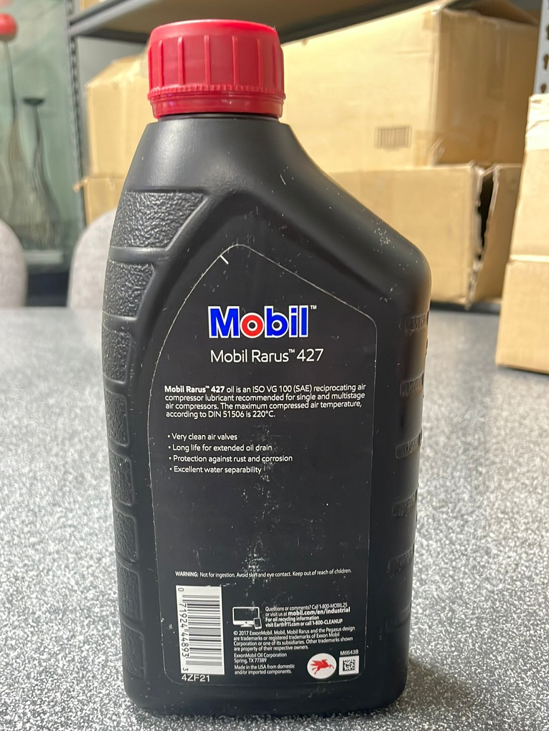 Mobil Rarus 427 Air Compressor Oil