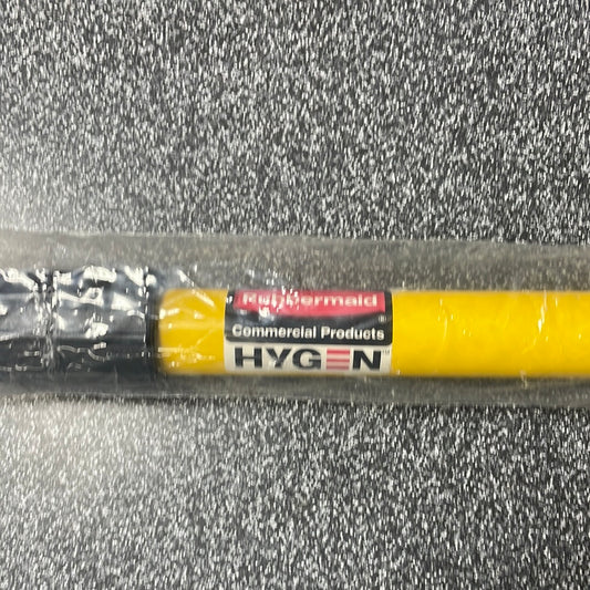 Rubbermaid Commercial HYGEN Quick-Connect Extension Handle 20-40" Yellow/Black