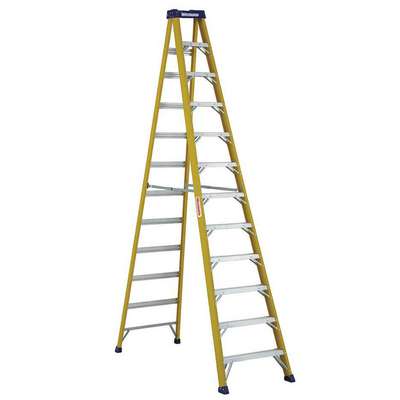 NEW Westward 12 ft., Fiberglass Stepladder; 375 lb. Load Capacity, WW-3410 Series