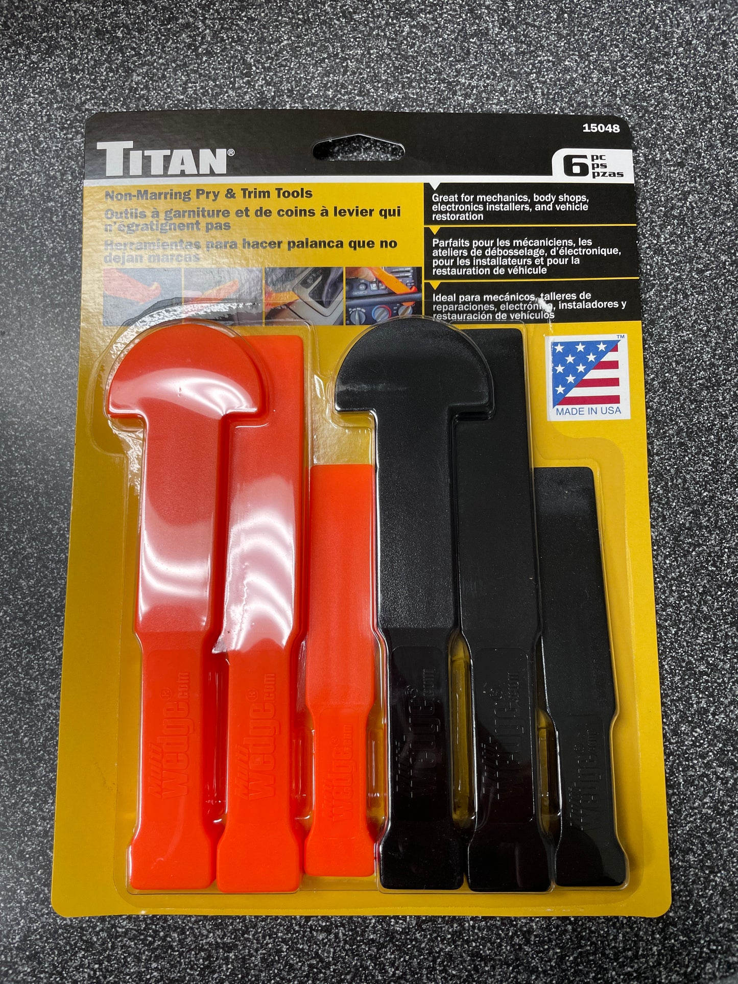 Titan Non-Marring Pry &Trim Tools