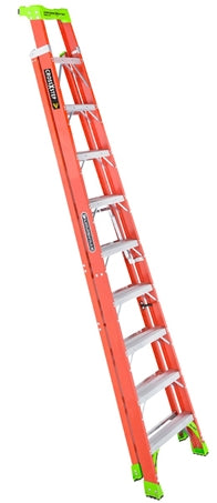 LOUISVILLE LADDER 10-FOOT FIBERGLASS CROSS STEP LADDER, FXS1510