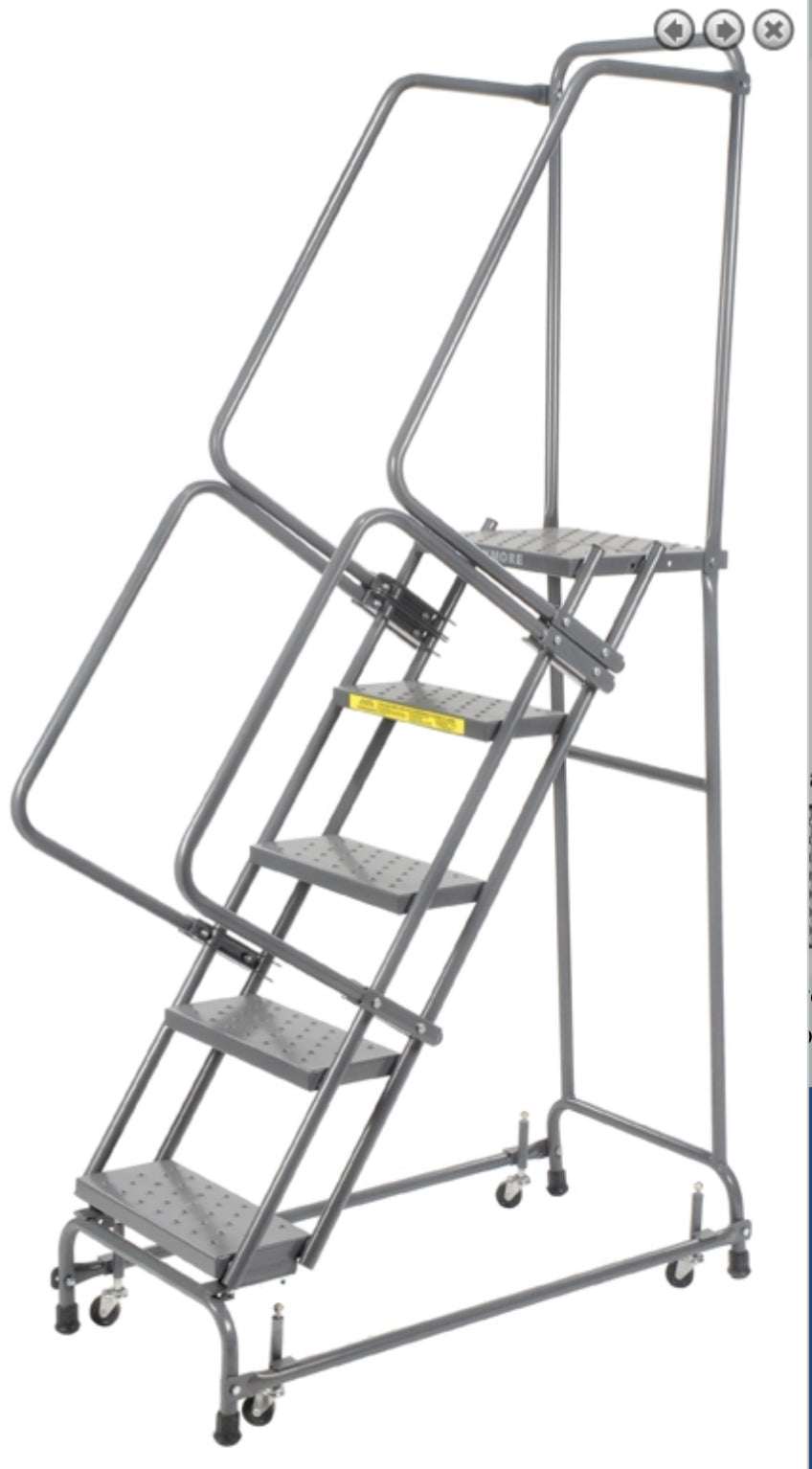 New Ballymore 5-Step Rolling Ladder