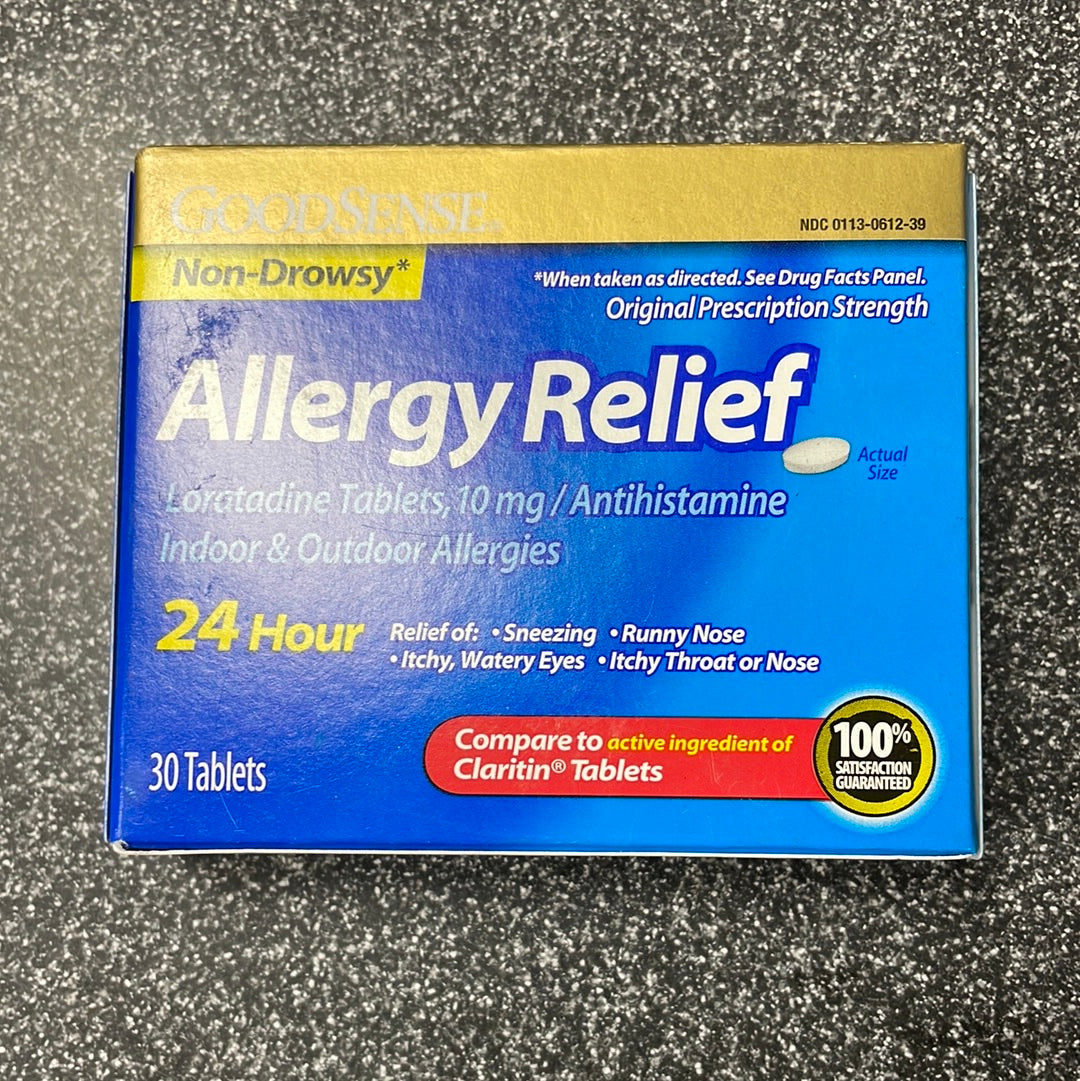 Allergy Relief 30 Tablets Non-Drowsy