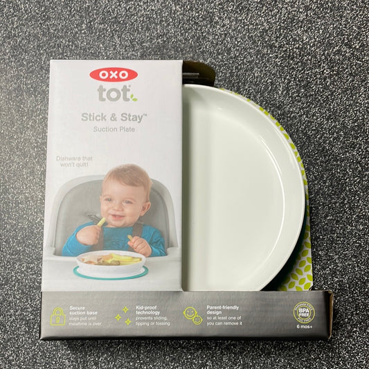 OXO Tot Stick & Stay Suction Plate Navy