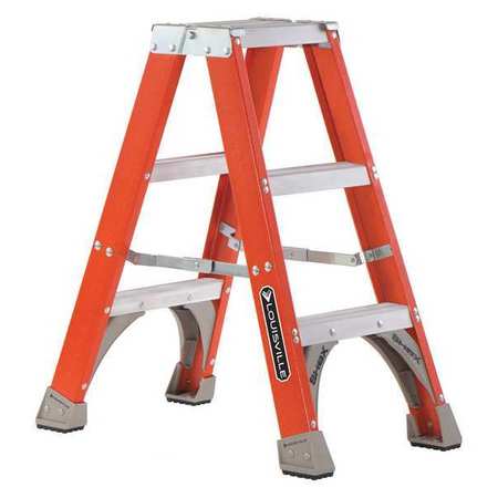 Louisville 3 FT Twin Step Ladder 300LB Capacity NE