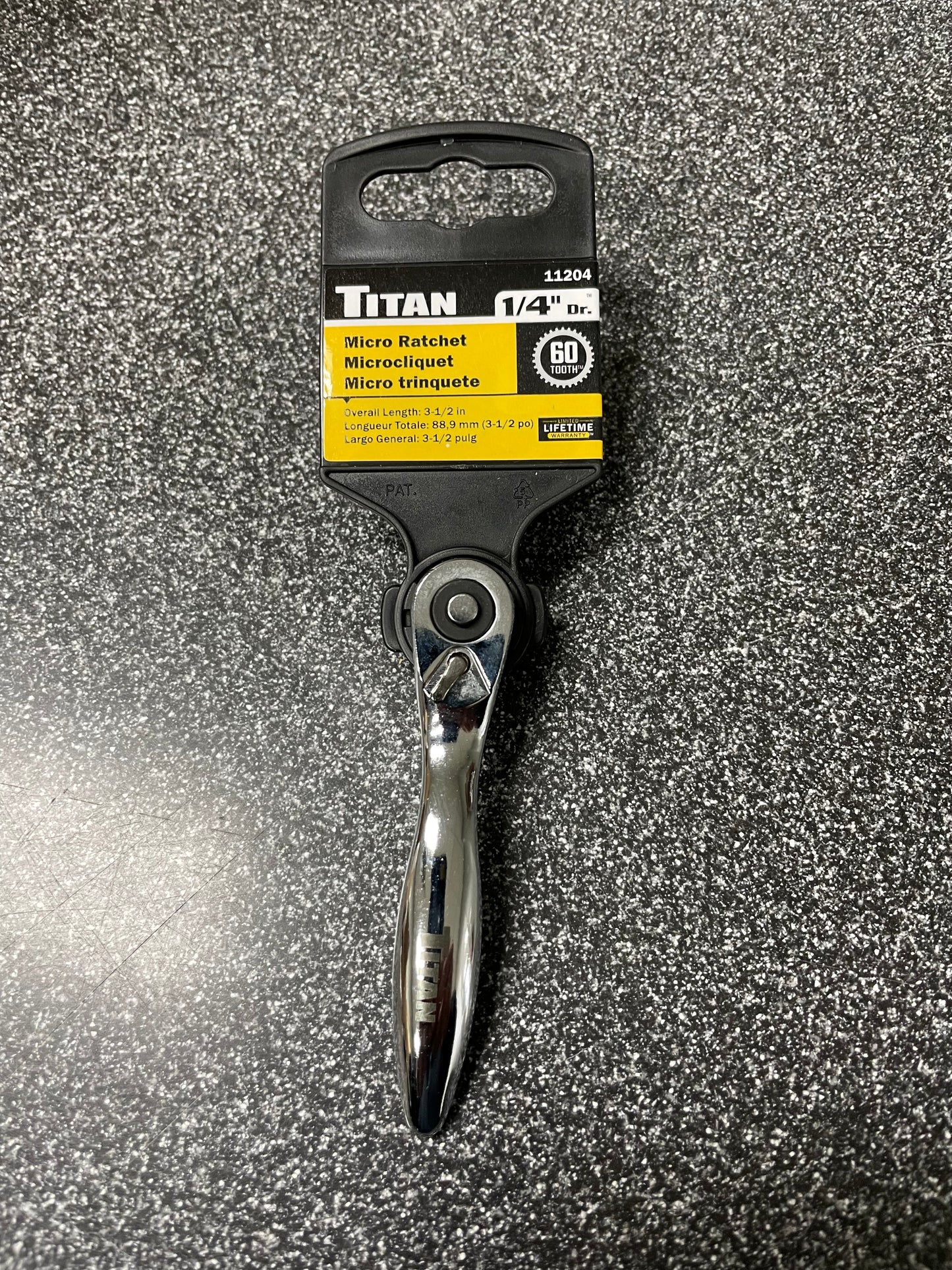 Titan Micro Ratchet 1/4”