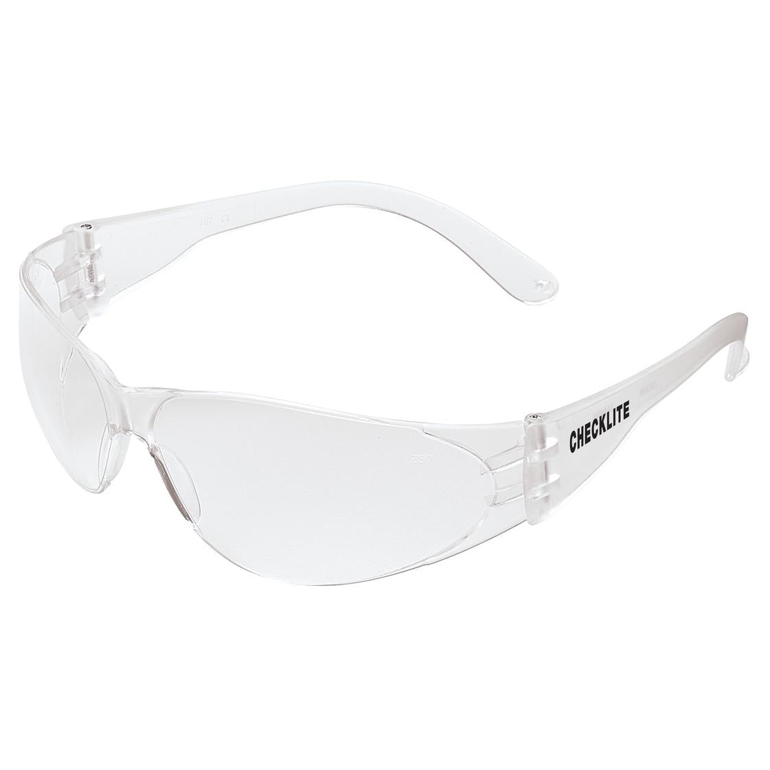 Pack of 12-Checklite Clear Safety Glasses